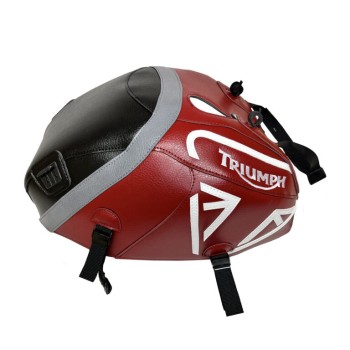 ΚΑΛΥΜΜΑ BAGSTER TRIUMPH SPEED 400 ΜΑΥΡΟ/ΚΟΚΚΙΝΟ-DECO ACIER-ΛΕΥΚΟ (2024)